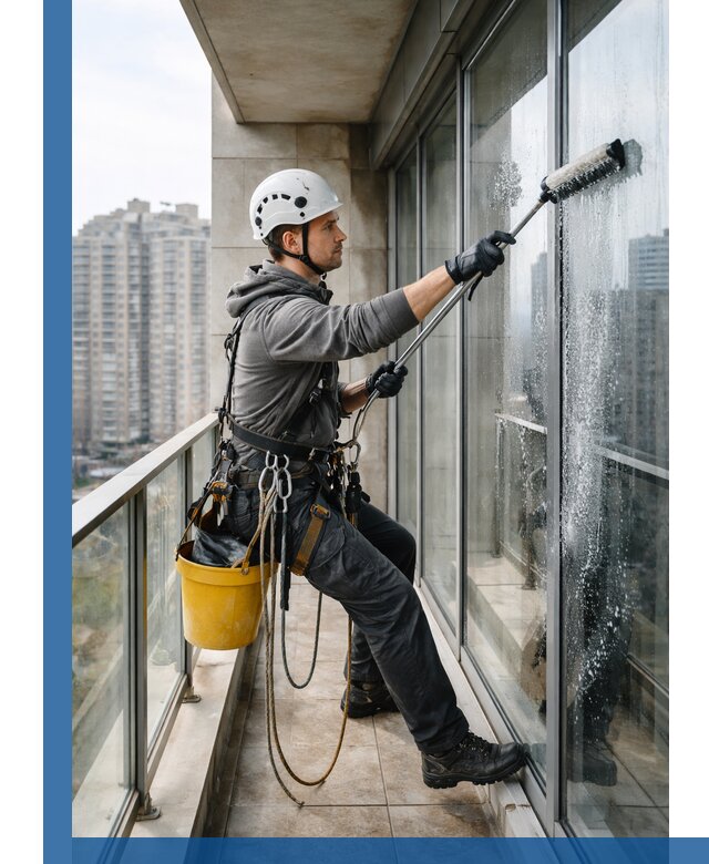 Профессиональная мойка балконного остекления в Пугачёве