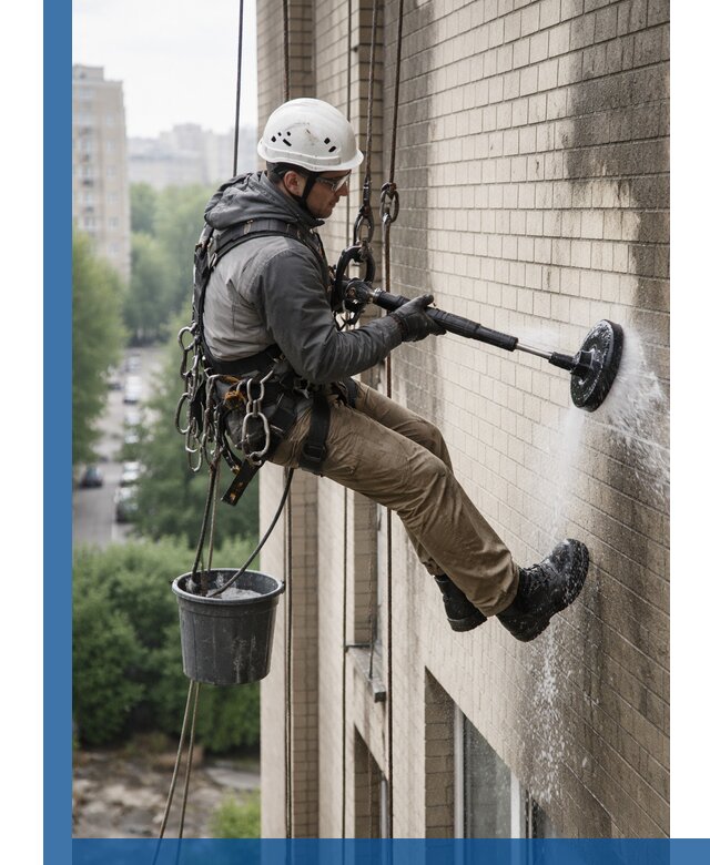 Очистка фасада от копоти в Пугачёве профессионально и безопасно