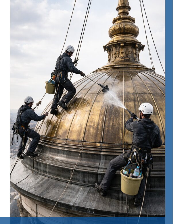 Мойка куполов и шпилей в Пугачёве от 8128 р. - заказать | ВЫСОТНИК-Пгч
