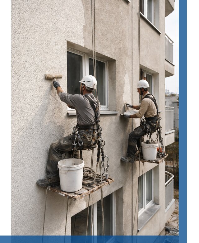 Нанесение короеда на фасад в Пугачёве от 457 р. | ВЫСОТНИК-Пгч