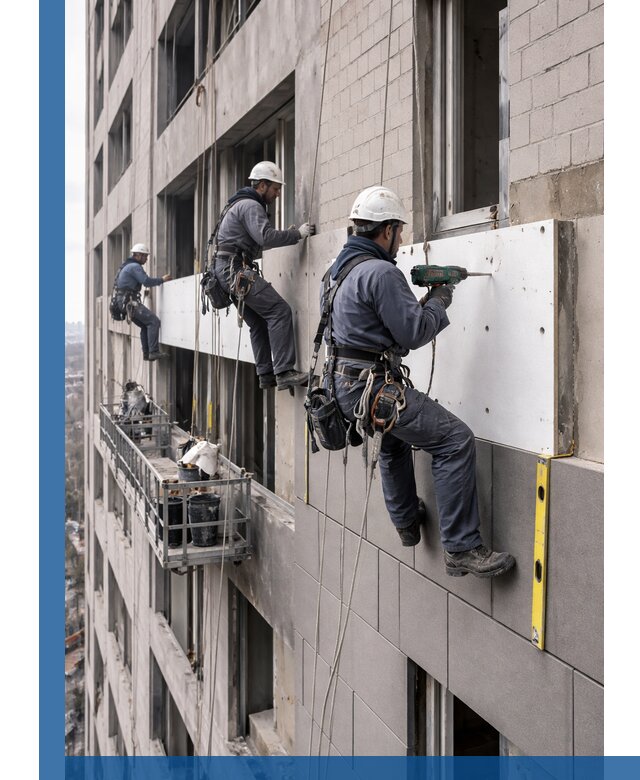 Монтаж фасадных термопанелей высокого качества в Пугачёве