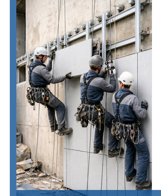 Монтаж вентилируемого фасада в Пугачёве под ключ с гарантией качества