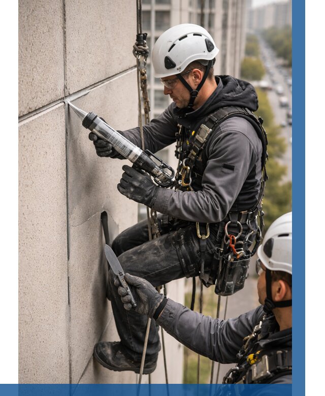 Первичная герметизация швов в Пугачёве от 610 р. | ВЫСОТНИК-Пгч