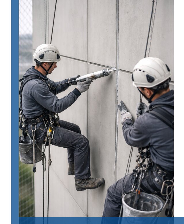 Первичная герметизация швов фасадов и кровель в Пугачёве