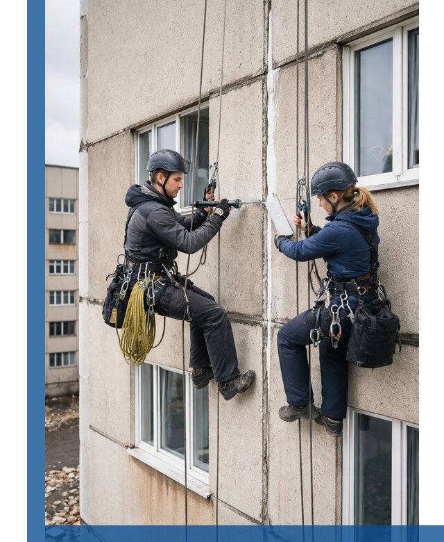 Герметизация межпанельных швов тёплым швом в Пугачёве