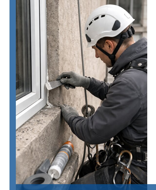 Герметизация монтажных швов окон в Пугачёве с гарантией качества