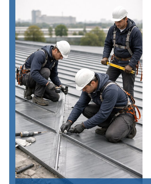 Ремонт фальцевой кровли в Пугачёве срочно и качественно