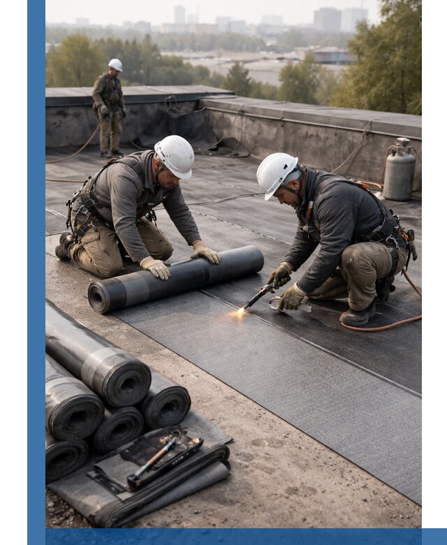 Монтаж мягкой кровли в Пугачёве профессионально и надежно