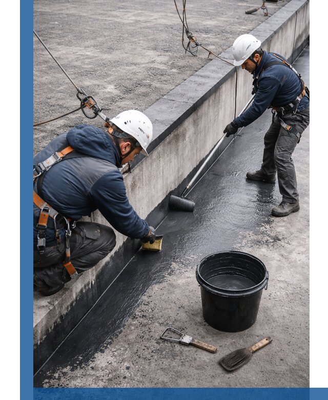 Гидроизоляция кровли жидкой резиной профессионально в Пугачёве