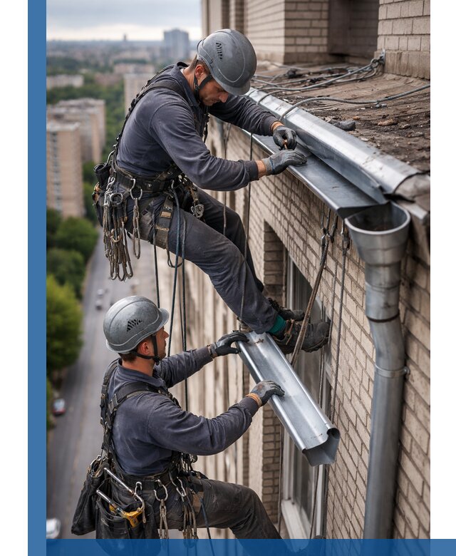 Ремонт водосточных желобов в Пугачёве, быстро и качественно