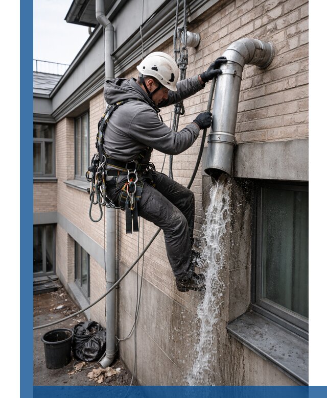 Профессиональная прочистка водосточных труб в Пугачёве с гарантией