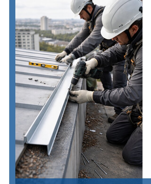 Монтаж капельника на кровле в Пугачёве с гарантией качества