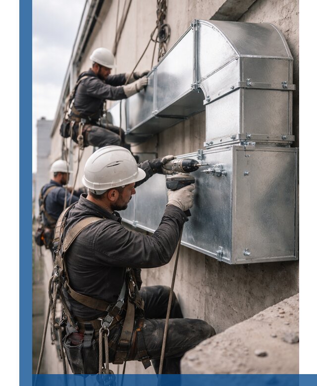 Профессиональный монтаж вентиляционных коробов в Пугачёве под ключ