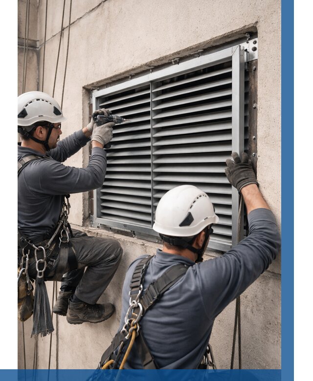 Монтаж вентиляционных решеток в Пугачёве от 4572 р. | ВЫСОТНИК-Пгч