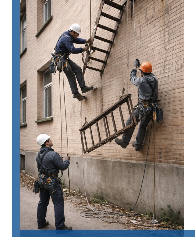 Демонтаж пожарной лестницы в Пугачёве быстро и безопасно