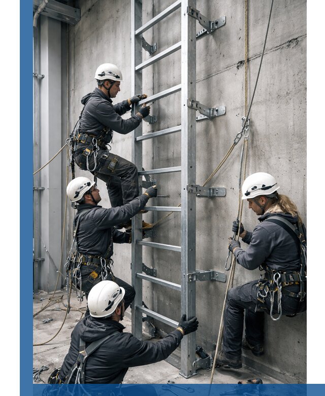 Монтаж металлических лестниц в Пугачёве под ключ со гарантией