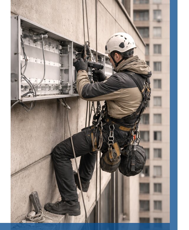 Ремонт вывески на высоте в Пугачёве от 4572 р. | ВЫСОТНИК-Пгч