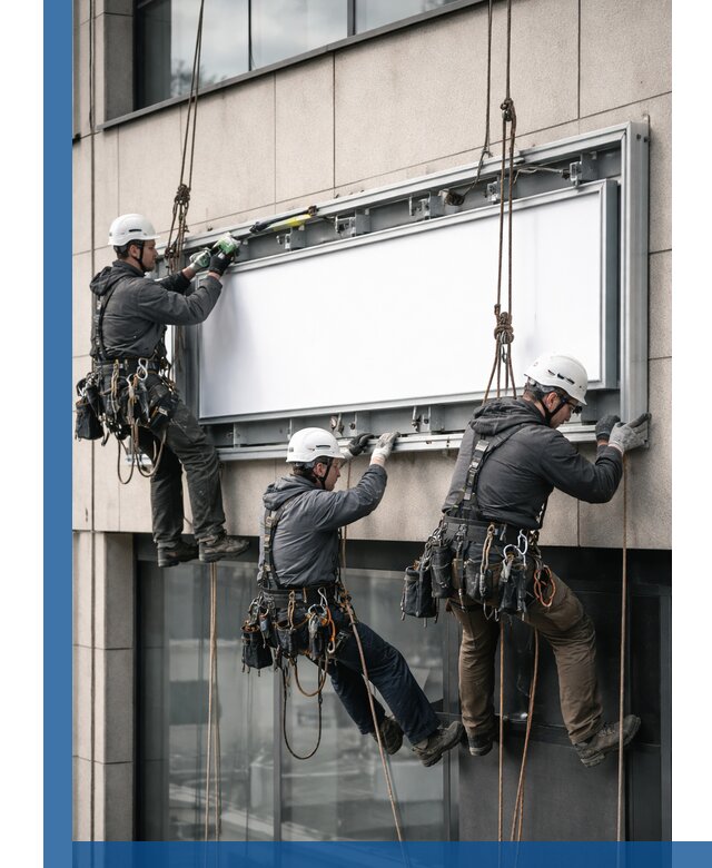 Профессиональный монтаж светового короба под ключ в Пугачёве