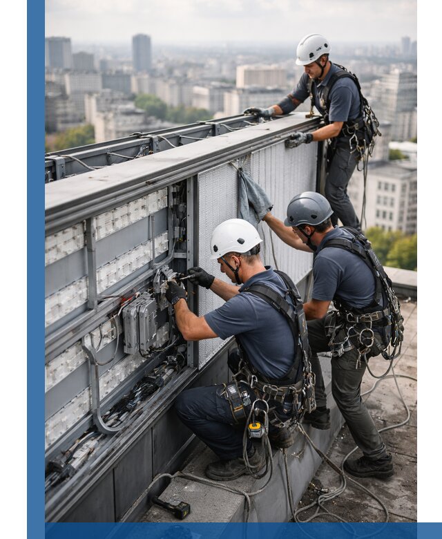 Профессиональное обслуживание крышной рекламы в Пугачёве под ключ