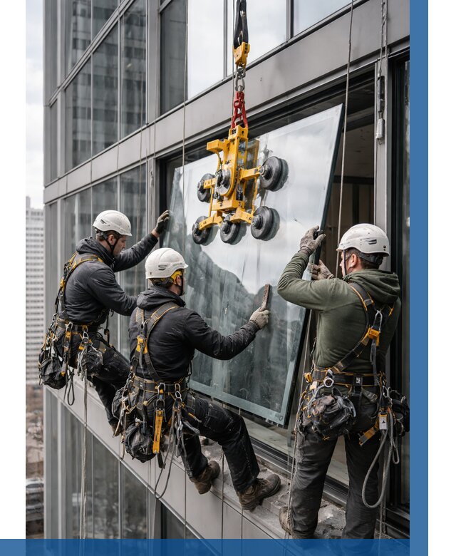 Фасадное остекление зданий под ключ в Пугачёве от 10160 р. | ВЫСОТНИК-Пгч