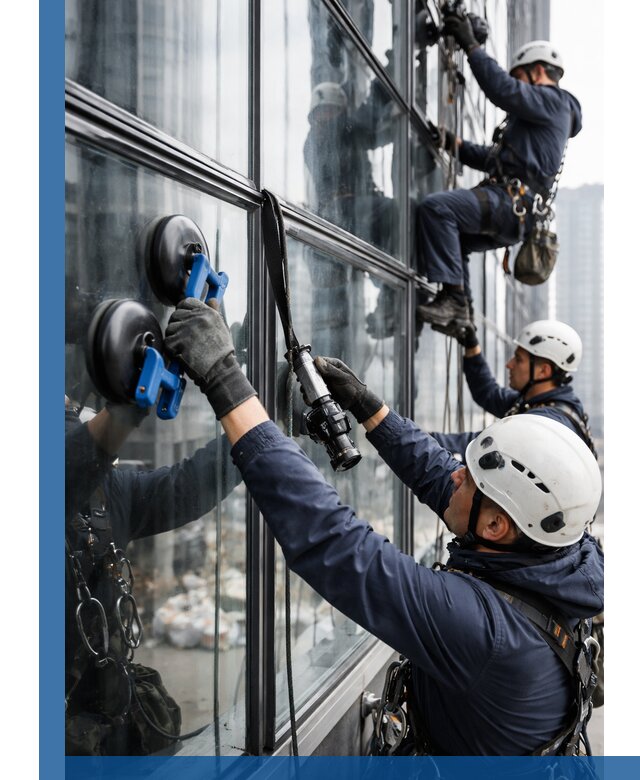 Радиусное остекление фасадов под ключ в Пугачёве с гарантиями