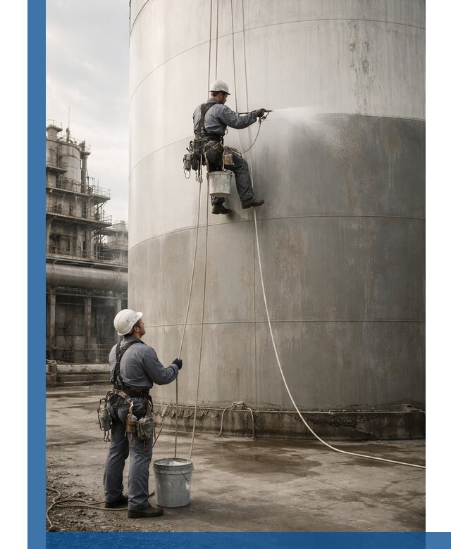 Покраска стальных резервуаров и емкостей в Пугачёве профессионально