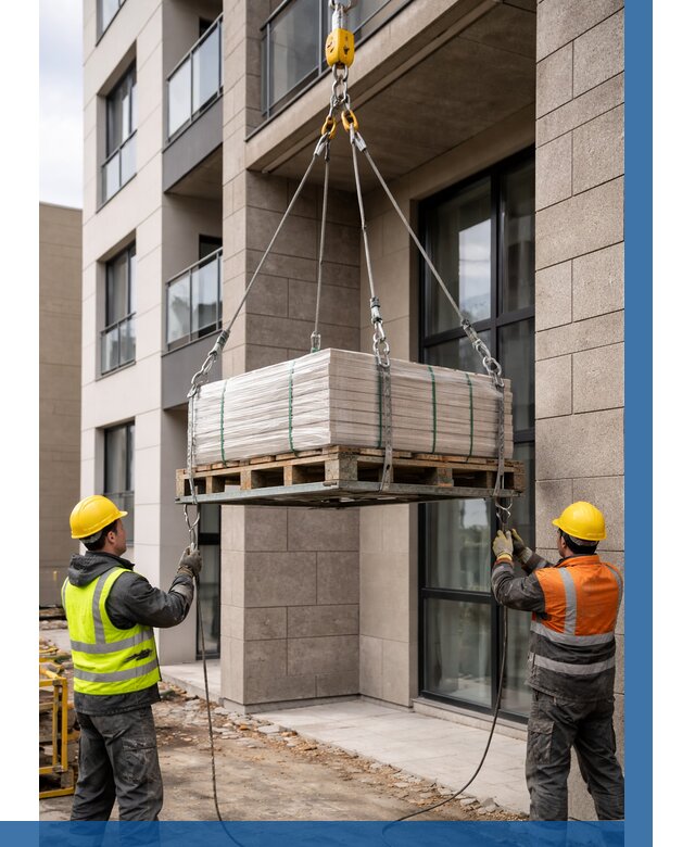 Подъем керамогранита на этаж в Пугачёве от 3556 р. | ВЫСОТНИК-Пгч