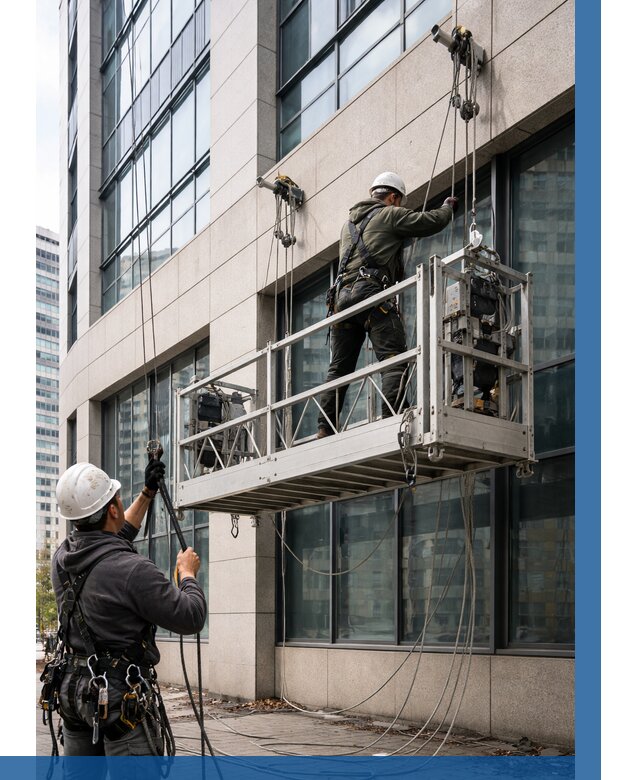 Монтаж и подъем фасадной люльки в Пугачёве от 12192 р. | ВЫСОТНИК-Пгч