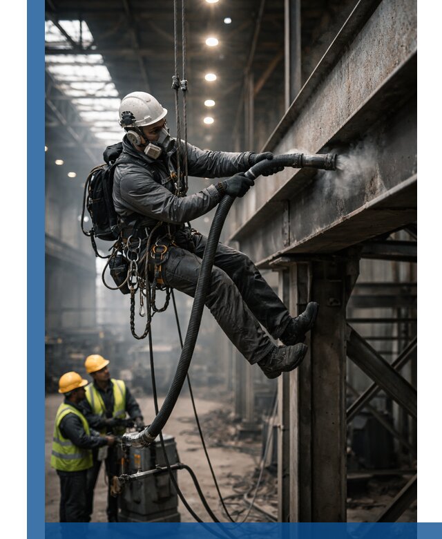 Обеспыливание конструкций в цехах промышленного производства в Пугачёве