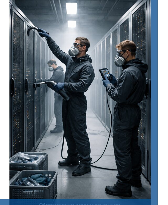 Обеспыливание серверной комнаты в Пугачёве от 4572 р. | ВЫСОТНИК-Пгч