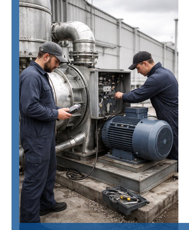 Техническое обслуживание промышленного оборудования в Пугачёве