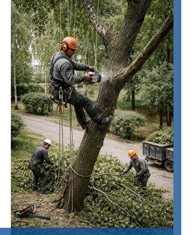 Кронирование деревьев в Пугачёве от 6604 р. | ВЫСОТНИК-Пгч