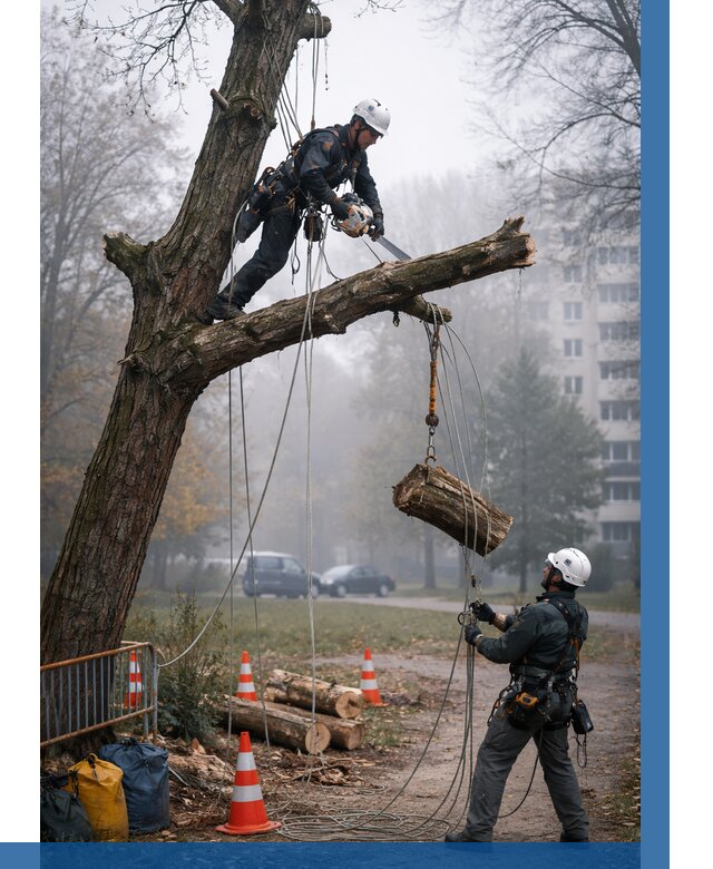Удаление аварийных деревьев в Пугачёве от 15240 р. | ВЫСОТНИК-Пгч