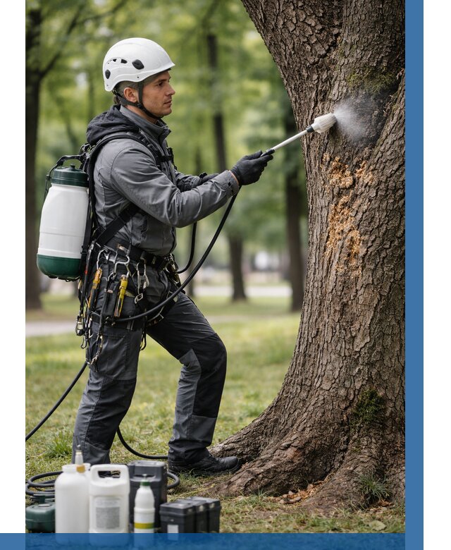 Обработка деревьев от вредителей в Пугачёве от 4572 р. | ВЫСОТНИК-Пгч