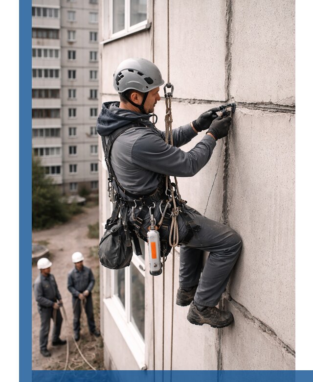 Обследование межпанельных швов и герметизация в Пугачёве